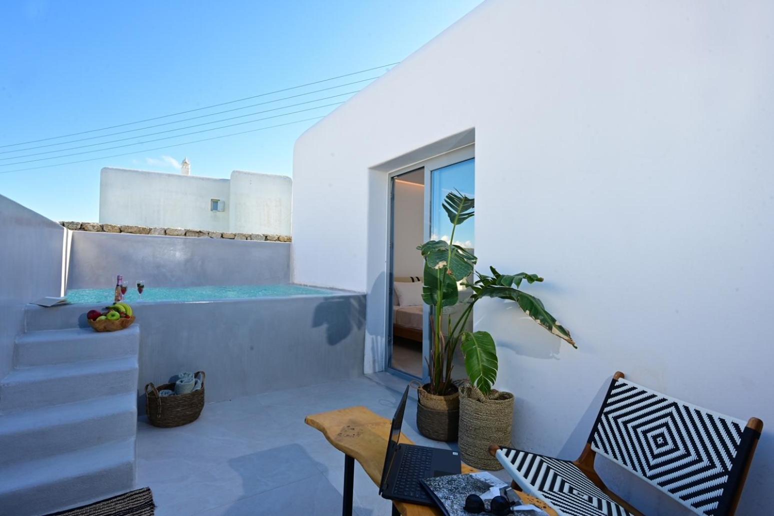 Il Vento Premium Mykonos Leilighet Mykonos Town Eksteriør bilde